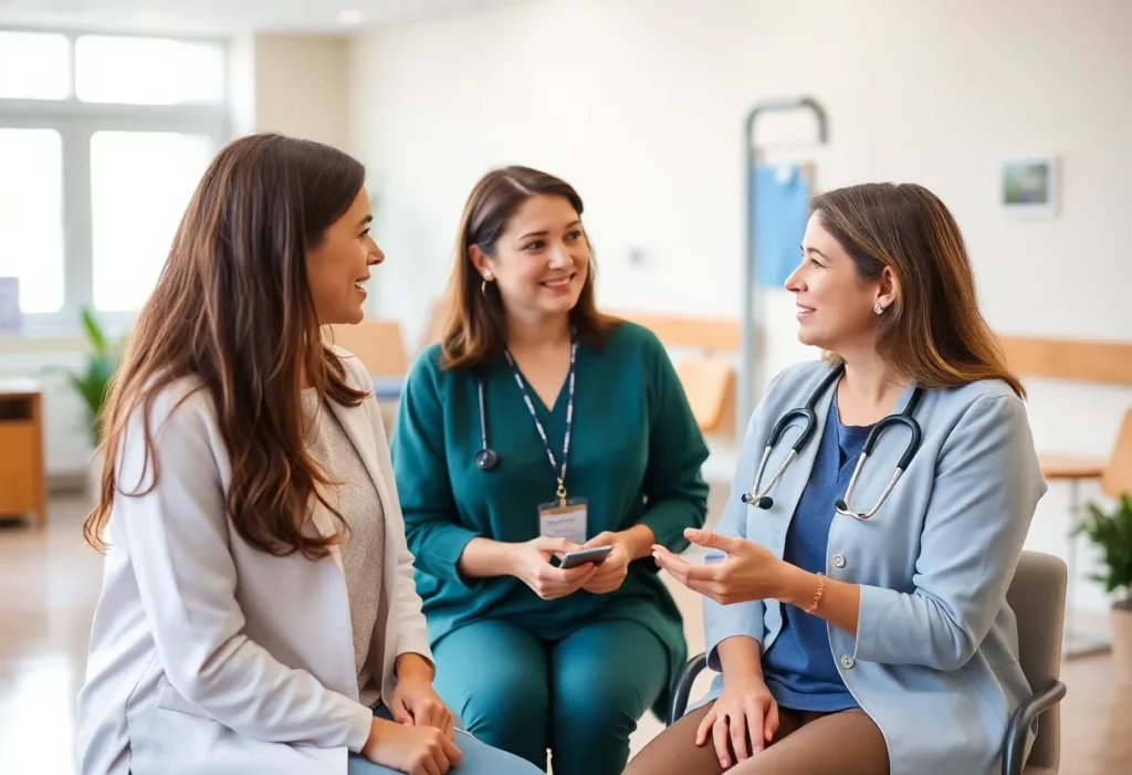 Two certified advocates focusing on patient care at The Mesothelioma Center.